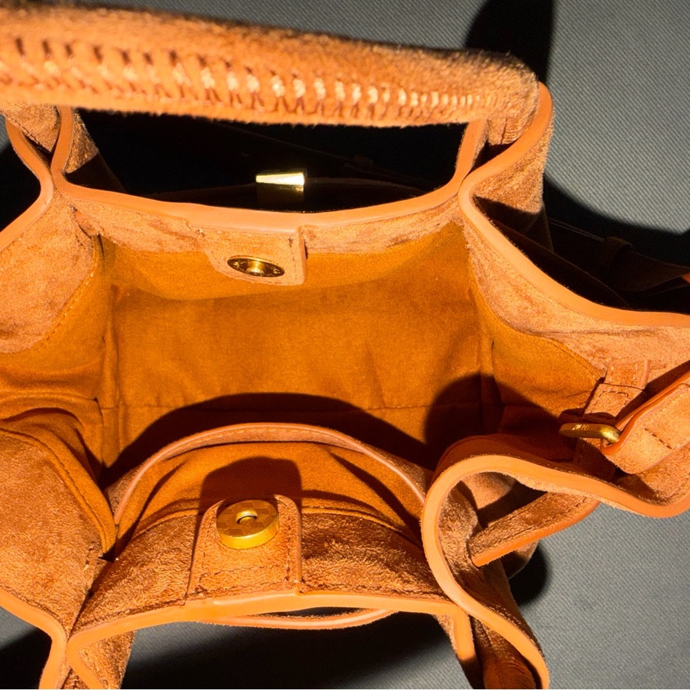 JW PEI Tan Mini Suede Bag - Picture 3 of 5